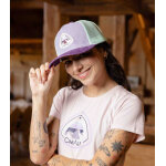 Cimalp casquette en velours c�tel� femme coriot f - lavande u -