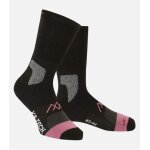 Cimalp chaussettes double peau anti - ampoules trekking femme - homme x2 - long - rose 36 / 38 - fast ...
