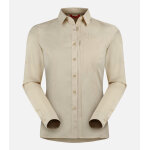 Cimalp chemise manches longues en tissus anti - moustiques femme alicante - beige xs - grande randonn�e ...