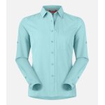 Cimalp chemise manches longues en tissus anti - moustiques femme alicante - bleu xs - grande randonn�e ...