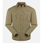 Cimalp chemise manches longues en tissus anti - moustiques homme acapulco - beige s - grande randonn�e ...