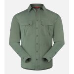 Cimalp chemise manches longues en tissus anti - moustiques homme acapulco - kaki s - grande randonn�e ...