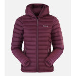 Cimalp doudoune � capuche chaude et compressible en cimaloft� femme morzine - bordeaux xl - alpinisme ...