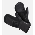 Cimalp moufles de ski impermables en duvet primaloft ski mitten - noir s - ski alpin - grand froid