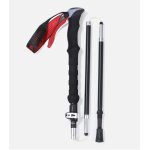 Cimalp paire de btons 5 brins pliables easy - lock distance - noir u - fast - hiking - raquette  neige ...