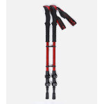 Cimalp paire de b�tons de randonn�e t�lescopiques easy - lock trek3s - rouge u - fast - hiking - randonn�e ...