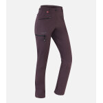 Cimalp pantalon de montagne polyvalent et stretch femme balmaz - marron xs - grande randonn�e - randonn�e ...