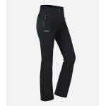 Cimalp pantalon de ski softshell chaud et imperm�able femme snow pant - noir xs - grand froid - raquette ...