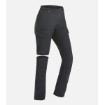 Cimalp pantalon transformable 2 en 1 & anti - moustiques femme johannesbourg - anthracite xs - randonn�e ...