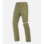 Cimalp pantalon transformable 2 en 1 & anti - moustiques homme katmandou - vert s - trekking & voyage ...