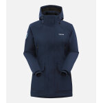 Cimalp parka longue thermique et imper - respirante femme nature - marine xs - grand froid - randonn�e ...