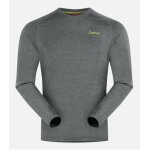 Cimalp t - shirt chaud et respirant  manches longues homme alban - gris l - fast - hiking