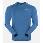 Cimalp t - shirt chaud respirant smartwarm� homme alban - bleu s - fast - hiking