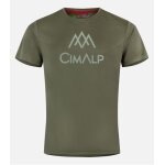 Cimalp t - shirt respirant co - conu homme impact - kaki s - lifestyle & urbain - randonne ultra - ...