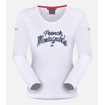 Cimalp t - shirt manches longues compactable cimafresh� femme la francaise ls - blanc s - fast - hiking ...