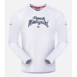 Cimalp t - shirt manches longues compactable cimafresh� homme french montagnard ls - blanc xl - trail ...
