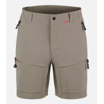 Cimalp short mi - long stretch pour la randonn�e et le voyage homme galibier medium - beige s - trekking ...