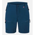 Cimalp short mi - long stretch pour la randonn�e et le voyage homme galibier medium - bleu petrole s ...