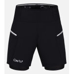Cimalp short de trail avec ceinture multi - poches homme aoste - noir xl - trail running & ultra