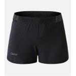 Cimalp short de trail stretch et ultra - lger femme herens - noir xs - fast - hiking - trail running ...