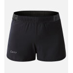 Cimalp short de trail stretch et ultra - l�ger femme herens - noir xs - trail running & ultra - fast ...