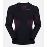Cimalp sous - v�tement chaud cimatherm� avec de la soie femme strategic top - noir / rose xs / s - alpinisme ...