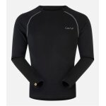 Cimalp sous - v�tement m�rinos cimawool� extra - chaud homme wool top 240 - noir xs - ski alpin - ski ...