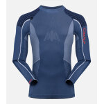 Cimalp sous - v�tement seamless cimatherm� chaleur active homme seamless top - bleu 2xl / 3xl - grand ...