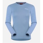 Cimalp sous - vtement technique chaud  col rond femme warm top - bleu xs - grande randonne - marche ...