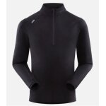 Cimalp sous - vtement thermique 1 / 2 zip en laine mrinos homme merino zip - noir s - alpinisme - grand ...
