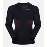 Cimalp sous - vtement thermique chaud avec soie femme strategic top - noir / rose xs / s - ski de fond ...