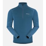 Cimalp sous - v�tement thermique cimawarm� chaleur �quilibr�e homme warm zip - bleu s - grande randonn�e ...