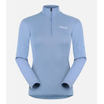 Cimalp sous - v�tement thermique cimawarm� femme warm zip - bleu xs - ski de fond - ski de rando - grande ...