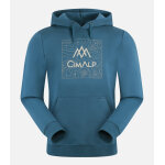 Cimalp sweat � capuche chaud et confortable femme - homme icon - bleu 2xs - lifestyle & urbain - trekking ...