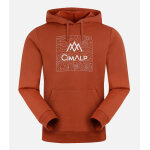 Cimalp sweat � capuche chaud et confortable femme - homme icon - brique xs - lifestyle & urbain - trekking ...