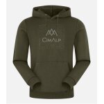 Cimalp sweat a capuche femme - homme icon - vert fonc xs - lifestyle & urbain - trekking & voyage