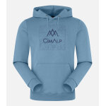 Cimalp sweat a capuche mixte femme - homme icon - bleu 2xs - lifestyle & urbain - trekking & voyage