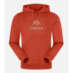 Cimalp sweat a capuche mixte femme - homme icon - brique 2xs - lifestyle & urbain - trekking & voyage ...
