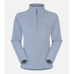 Cimalp sweat polaire 1 / 2 zip chaud thermopolar� 200 femme alaska - bleu gris xs - marche nordique - ...