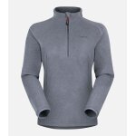 Cimalp sweat polaire 1 / 2 zip chaud thermopolar� 200 femme alaska - gris xs - marche nordique - randonn�e ...