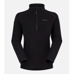 Cimalp sweat polaire 1 / 2 zip chaud thermopolar� 200 femme alaska - noir xs - marche nordique - randonn�e ...