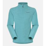 Cimalp sweat polaire 1 / 2 zip chaud thermopolar� 200 femme alaska - vert canard xs - marche nordique ...