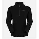 Cimalp sweat polaire 1 / 2 zip chaud thermopolar 200 femme alaska - noir m - marche nordique - randonne ...