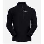 Cimalp sweat polaire 1 / 2 zipp chaud thermopolar 200 homme adelie - noir s - grand froid - grande ...