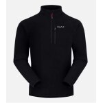 Cimalp sweat polaire 1 / 2 zipp chaud thermopolar 200 homme adelie - noir l - grand froid - grande ...