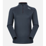 Cimalp sweat technique chaud & stretch � col zipp� femme teillon - gris l - randonn�e hivernale - trail ...