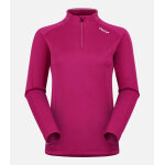 Cimalp sweat technique chaud & stretch � col zipp� femme teillon - rose l - randonn�e hivernale - trail ...