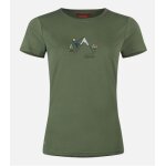 Cimalp tee - shirt lger coton / polyester femme alpinist - kaki xs - lifestyle & urbain - trekking & ...