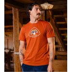 Cimalp tee - shirt lger coton / polyester homme almet h - marron s - lifestyle & urbain - trekking & ...