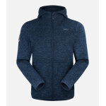 Cimalp veste polaire � capuche thermopolar� 300 homme vercors - marine s - raquette � neige - trekking ...